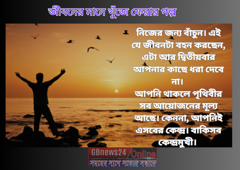 জীবনের মানে খুঁজে ফেরার গল্প